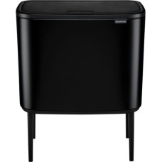 Brabantia Bo Touch Bin black matt, 3 x 11 L