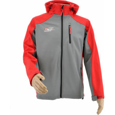 Awtools KURTKA SOFTSHELL BLUZA T4/ CZERWONO-SZARA/ L