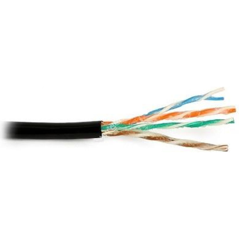 Genway CABLE CAT5E UTP 305M BLACK/UTP CAT 5E GEL GENWAY