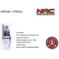 NAC POMPA MEMBRANOWA 280W VPE28-L