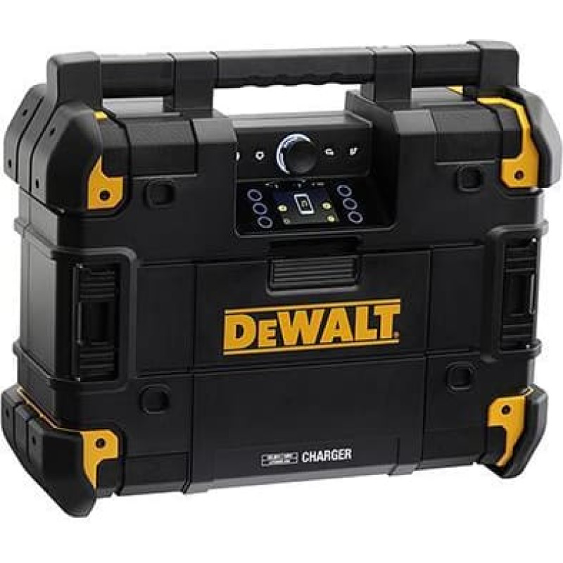 Dewalt DWST1-81078 - construction site radio - black / yellow - Bluetooth - jack - USB
