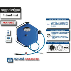 Adler PRZEWÓD / WĄŻ PNEUMATYCZNY PU 13,5x9,5mmx1 ZWIJAK