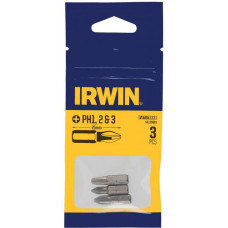 Irwin KOŃCÓWKI kpl. 3szt.   25mm PH1, PH2 I PH3 W BLISTRZE