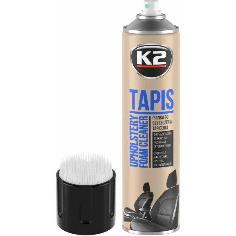 K2 PIANKA DO CZYSZCZENIA TAPICERKI TAPIS BRUSH 600ML