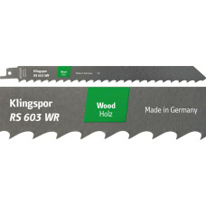 Klingspor BRZESZCZOT DO PIŁY SZABLASTEJ 150x19x1,2mm RS 603 WR /5szt.