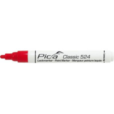 Pica-Marker Pica Classic Industrial Paint Marker, 2-4mm bullet tip, red