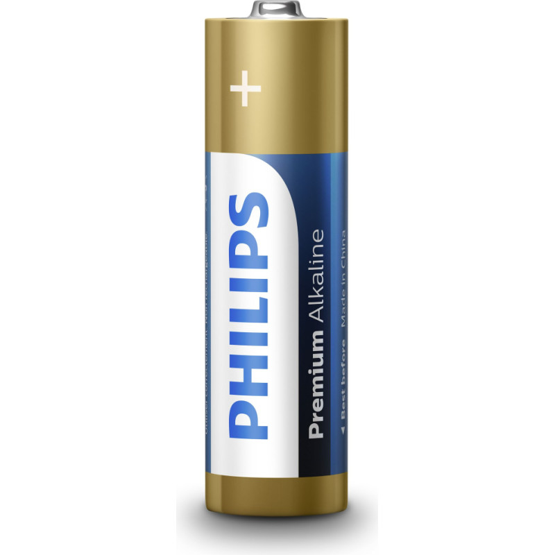 Philips 1x4 Philips Premium Alkaline AA AA Batterie