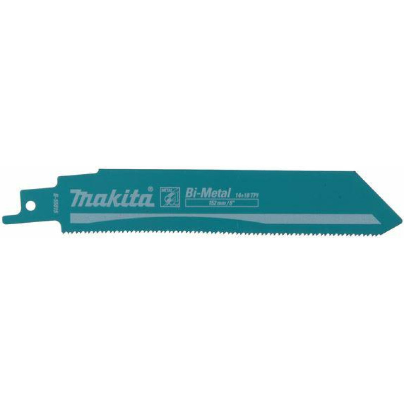 Makita BRZESZCZOT DO PIŁ SZABLASTYCH BIM 152x1,1mm 14+1 /5szt. METAL (100mm)