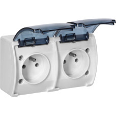 Orno GNIAZDO PODW&Oacute;JNE 2x2P+Z AQUATIC