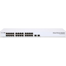 Mikrotik Switch|MIKROTIK|24x10Base-T / 100Base-TX / 1000Base-T|2xSFP+|CSS326-24G-2S+RM