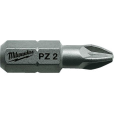 Milwaukee KOŃCÓWKA PZ2 x 25mm/25szt. Scr