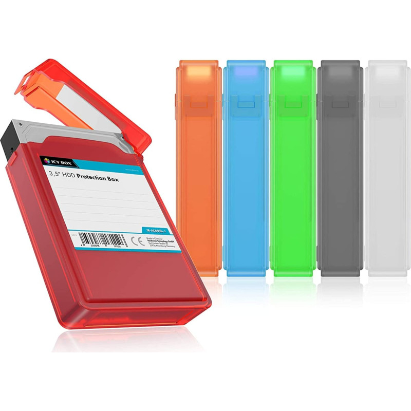 Icy Box IB-AC602b-6 protective housing, protective cover (6 pieces)