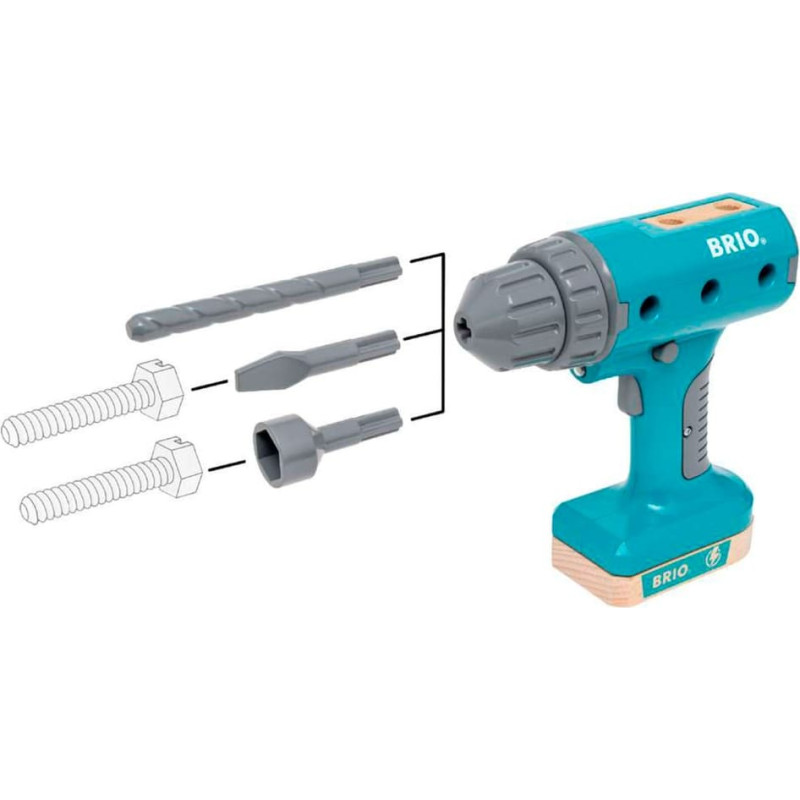 Ravensburger BRIO Builder cordless screwdriver, construction toy