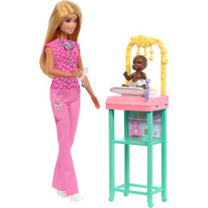 Mattel Barbie Deluxe Careers Pediatrician Playset