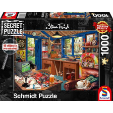 Schmidt Spiele Steve Read: Secret Puzzle - Fathers workshop (1000 pieces)