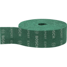 Bosch Expert fleece roll N880 all-purpose, 100mmx10m, sanding sheet (green, 10 meter roll, for hand sanding)