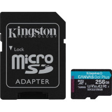 Kingston MEMORY MICRO SDXC 256GB UHS-I/W/ADAPTER SDCG3/256GB KINGSTON