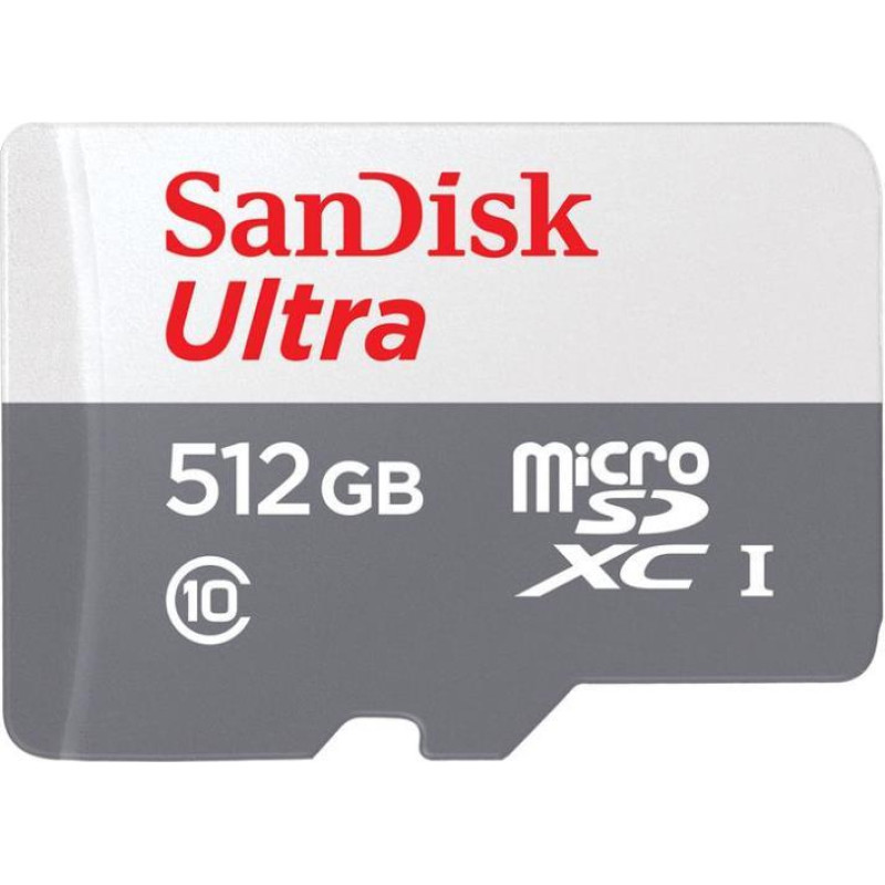 Sandisk By Western Digital MEMORY MICRO SDXC 512GB UHS-I/SDSQUNR-512G-GN6TA SANDISK