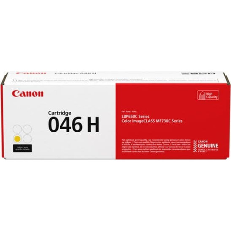 Canon Toner Cartridge 046 H Y yellow
