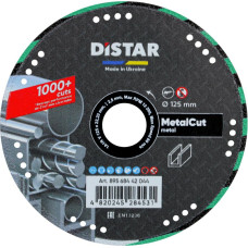 Distar TARCZA DIAMENTOWA METAL CUT 125 x 1,5/1,2 x 22,2mm METAL CUT