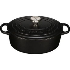 Le Creuset Signature Cast Iron Oval Casserole 27cm flint