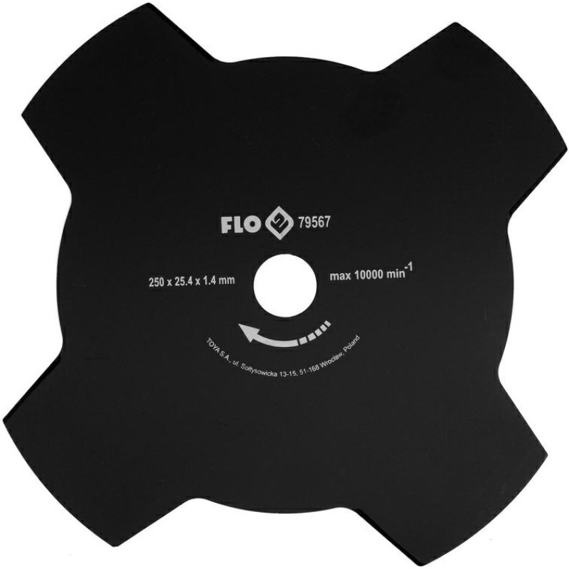 Toya FLO TARCZA 4-RAMIENNA DO KOSY 250mm / 25,4mm