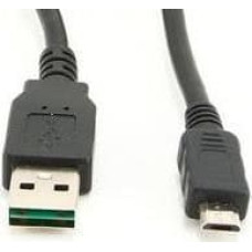 Gembird USB cable Gembird USB-A - 1 m Black (CCMUSB2D1M)