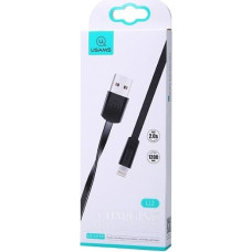 Usams USB cable Usams USB-A - Lightning 1.2 m Black (SJ199IP01)