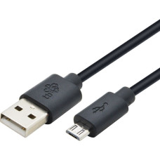 Tb Print Kabel USB TB Print USB-A - microUSB 1.8 m Czarny (AKTBXKU2PBAW18B)