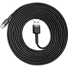Baseus USB cable Baseus USB-A - microUSB 3 m Black-gray (6953156296374)