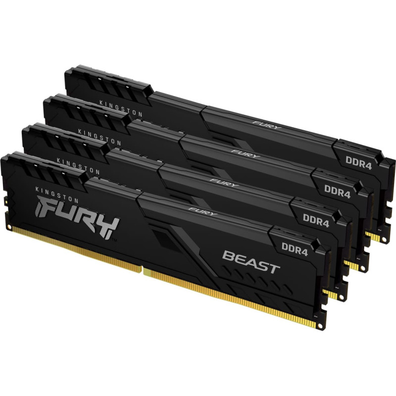Kingston DDR4 - 128GB - 3200 - CL - 16 Beast Quad Kit