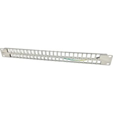 Alantec Patch panel 19" modularny 48 port&oacute;w 1U z podporą niewyposażony ALANTEC