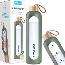 Wessper Wessper Motivation bottle 1 litre - olive