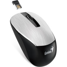 Genius Mouse Genius Genius Mouse NX-7015, 1600DPI, 2.4 [GHz], optical, 3rd, wireless USB, silver, AA