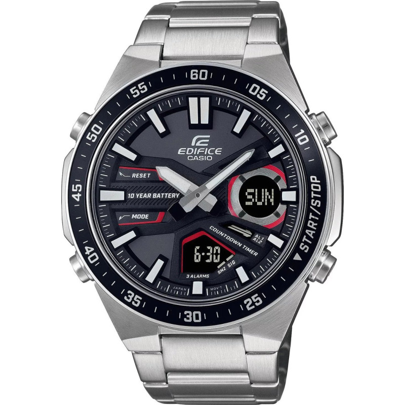 Casio Zegarek Casio Zegarek męski Casio Edifice EFV-C110D-1A4VEF