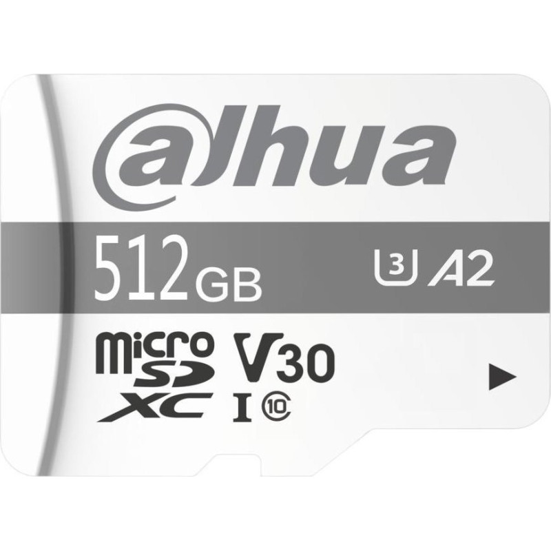 Dahua Technology Card Dahua Technology TF-P100 MicroSDXC 512 GB Class 10 UHS-I U3 A1 V30 (TF-P100-512GB)