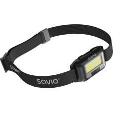 Savio Headlight Savio LED front flashlight, COB, 140 lm, range 10m, 4 modes, FL-01