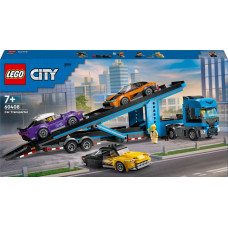 Lego 60408 City Car Transporter with Sports Car, construction toy