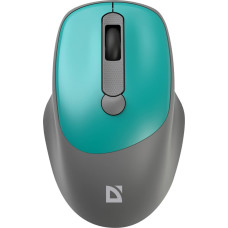 Defender Mysz Defender Mysz bezprzewodowa Defender FEAM MM-296 optyczna bezklikowa silent 1600dpi mięta