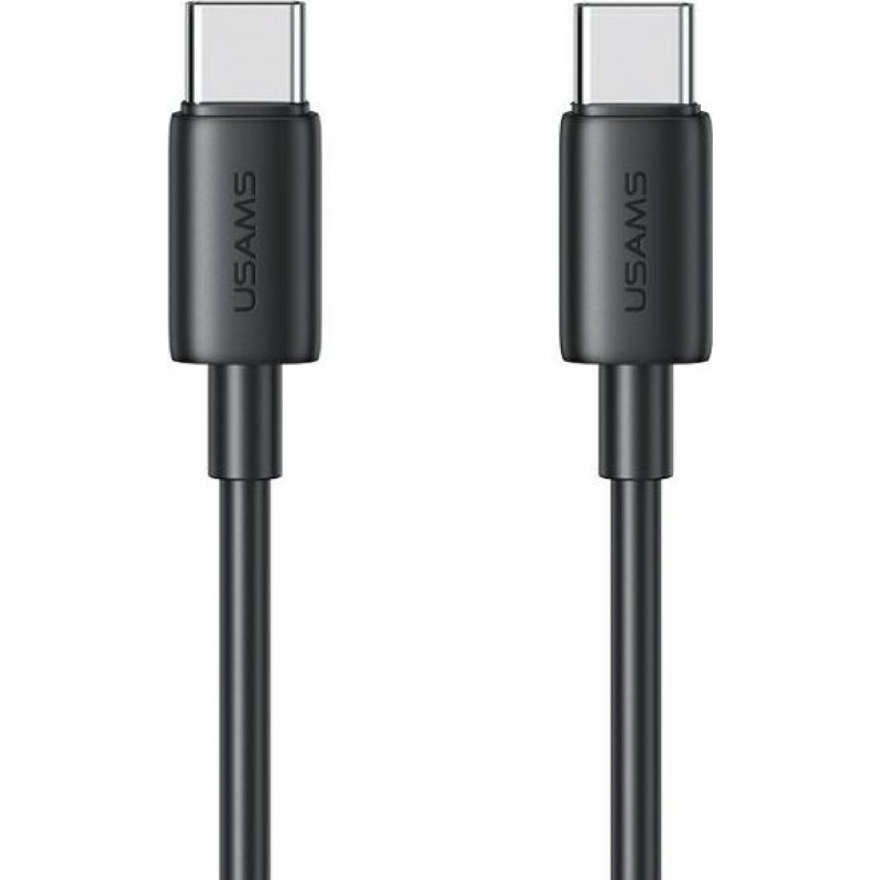 Usams Kabel USB Usams USB-C - USB-C 1 m Czarny (USA1113)