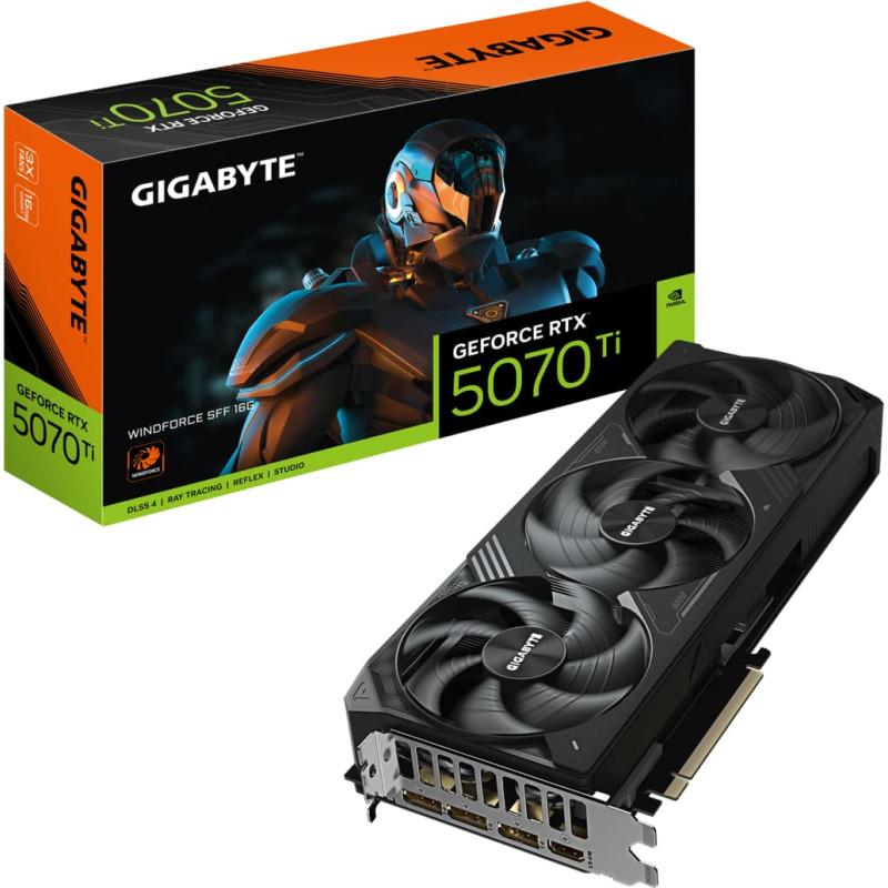Gigabyte VGA PCIE16 RTX5070TI 16GB/GV-N507TWF3-16GD GIGABYTE