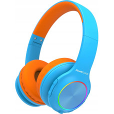 Powerlocus BT Headphones PLED Kids Blue/Orange