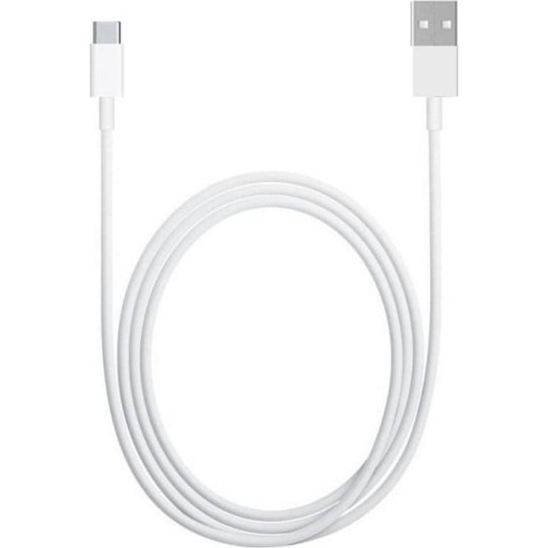 Techonic USB cable Techonic USB-A - USB-C White (5903396130274)