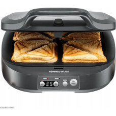 Rommelsbacher Sandwich Maker ST 1800, sandwich maker (slate)