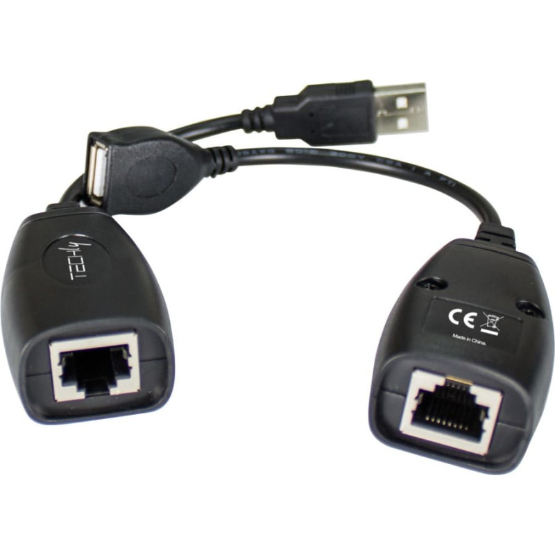 Techly USB adapter Techly Black (IUSB-EXTENDTY5)