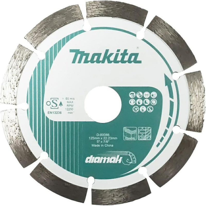 Makita D-80086 Diamantscheibe 125x22,23 DIAMAK