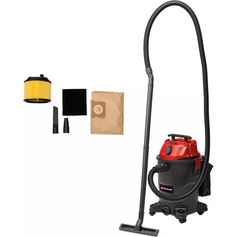 Einhell TC-VC 1930 A, wet/dry vacuum cleaner red/black