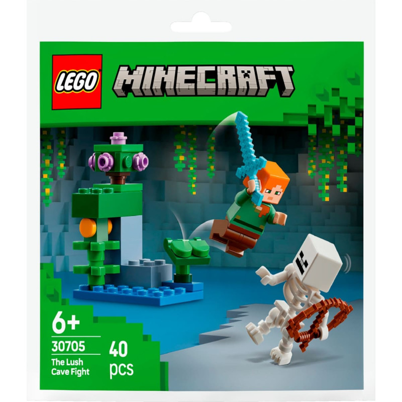 Lego 30705 Minecraft Showdown at the Lush Cave, construction toy