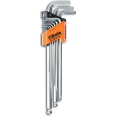 Beta angle wrenches set of 9 elements. LONG BALL 96LBP/SC8