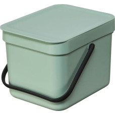 Brabantia Sort & Go Waste Bin Jade Green 6 L